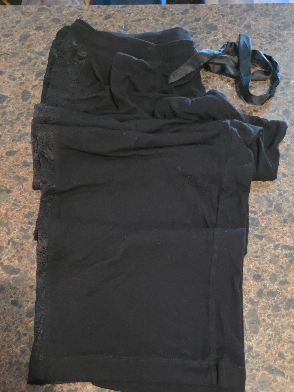 torrid Black Lace-Trim Pajama Pants